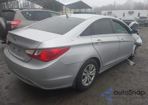 2011 Hyundai Sonata Gls from USA, damaged, VIN 5NPEB4AC5BH240201